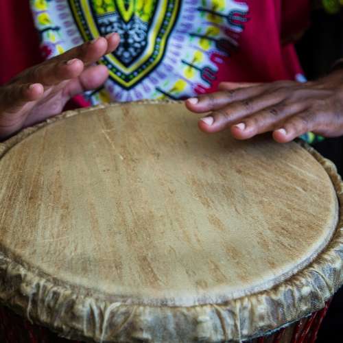 ensemble de musique d'Afrique