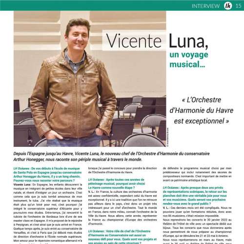Article LH Océanes / Vicente Luna