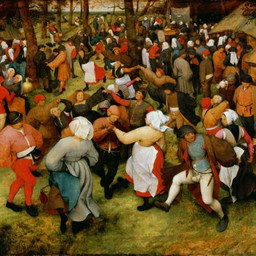 La Danse de la mériée en plein air, de Pieter Brueghel l'Ancien