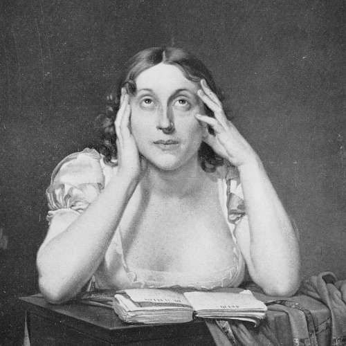 Portrait de Marceline Desbordes-Valmore par Constant Desbordes 