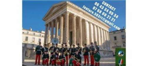 Présentation de la Fanfare militaire du 503e régiment du Train de Nîmes