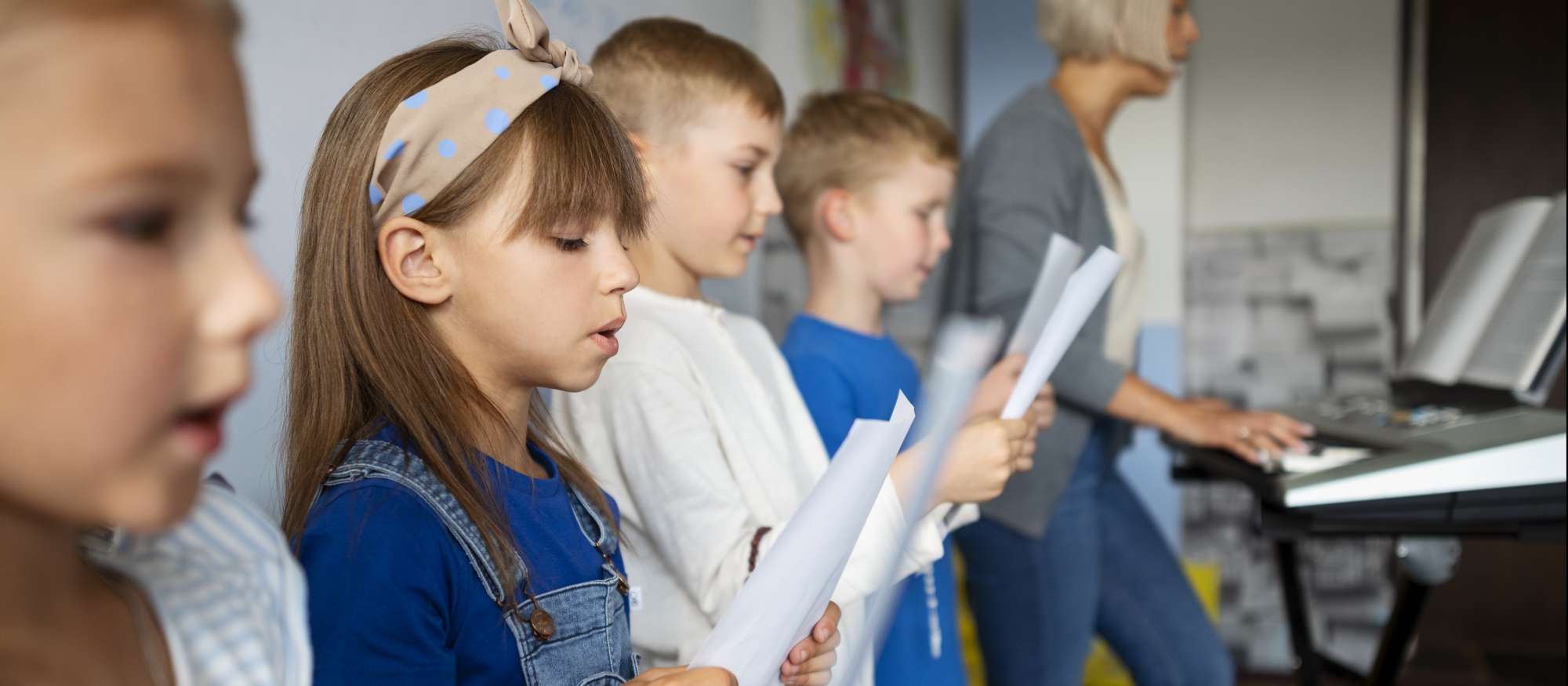 Inscrivez-vos enfants au stage de choeur pendant les vacances de printemps