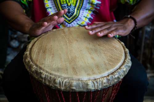 ensemble de musique d'Afrique