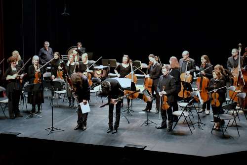 Théo Sarazin, Marc Trénel & la Camerata dirigée par Patrick Bacot - Le Havre février 2022 / concours JVB