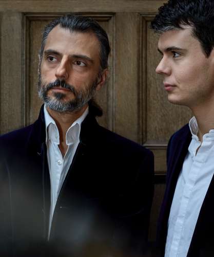 François LAZAREVITCH (flûte) et Justin TAYLOR (pianoforte)