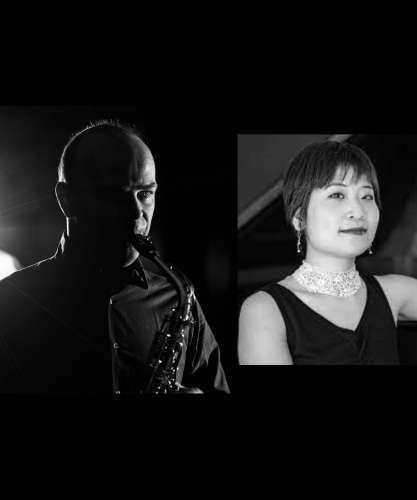 Vincent DAVID : saxophone ; Marine SAIKI : piano ; 