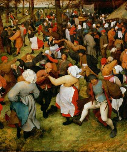 La Danse de la mériée en plein air, de Pieter Brueghel l'Ancien