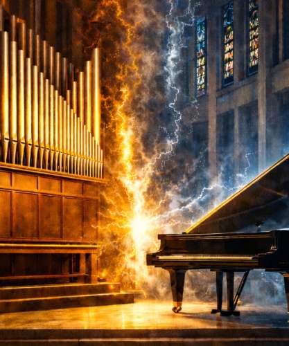 BATTLE #1 ORGUE VS PIANO