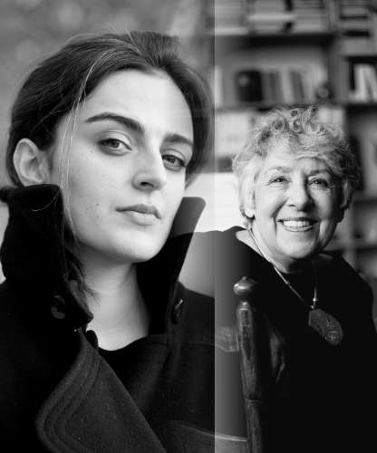 De gauche à droite, Ninon Hannecart-Ségal et Laure Morabito 